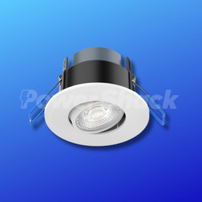 Kosnic Mauna II Tilt 6W LED Fire Rated Downlight CCT Switchable - MAU206TW