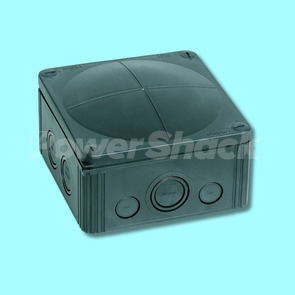 Wiska Combi 1010 Junction Box - BLACK