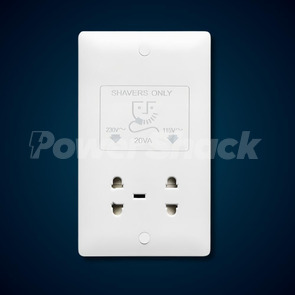 Verso D/Volt Shaver Socket