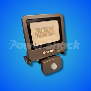 Kosnic Ventas II CCT Flood Light with PIR - 30W - PIR