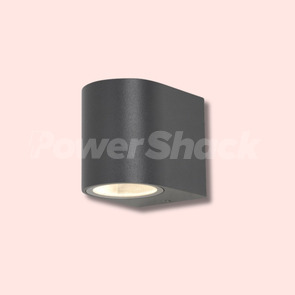 Forum Lighting Antar Wall GU10 Downlight IP44 - BLACK - FIXED