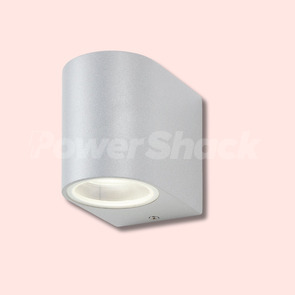 Forum Lighting Antar Wall GU10 Downlight IP44 - SILVER - FIXED