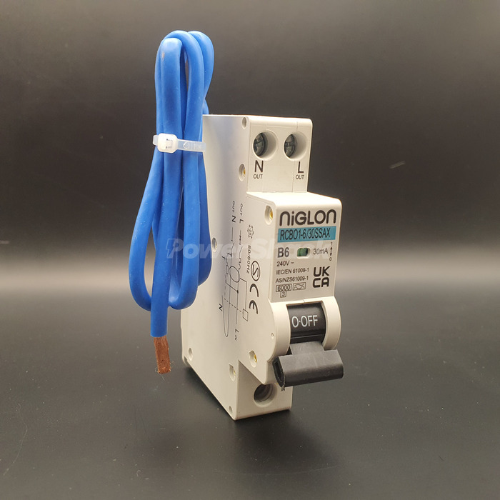 Niglon Type A DP Switched Line & Netural RCBO