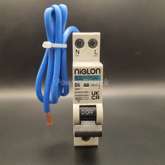 Niglon Type A DP Switched Line & Netural RCBO