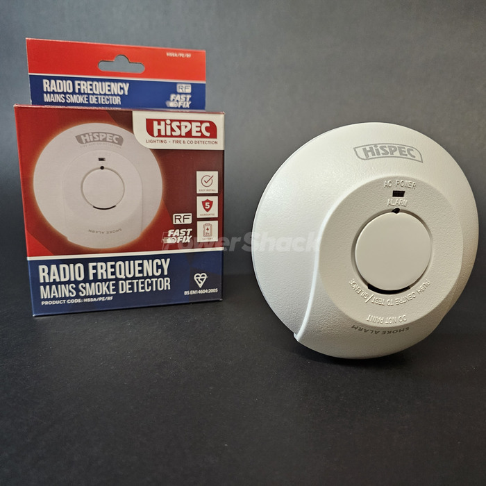 Hispec - Mains Smoke Detector Radio Frequency