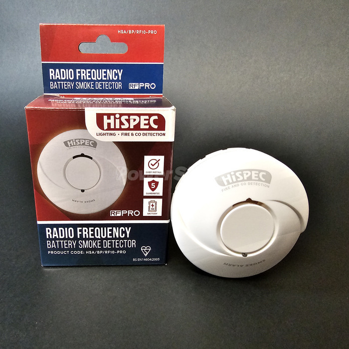 Hispec - Battery Smoke Detector Radio Frequency