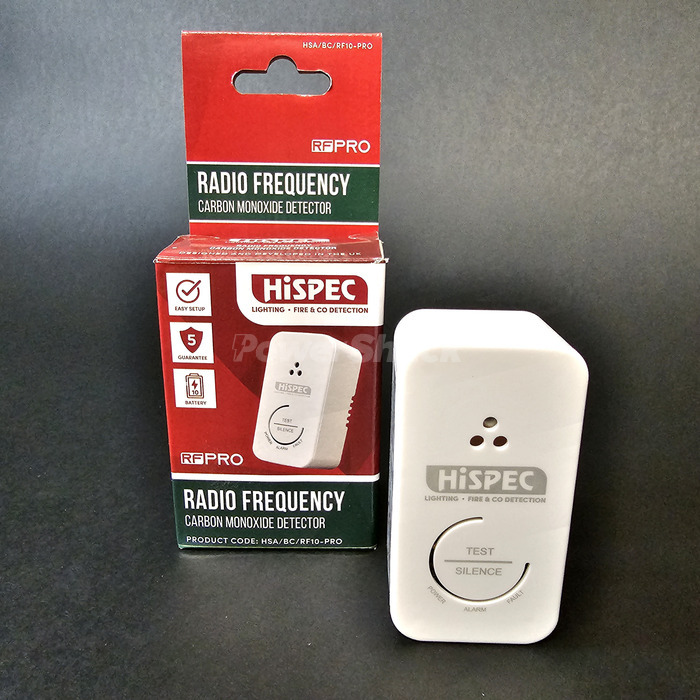 Hispec - Battery Carbon Monoxide Detector Radio Frequency