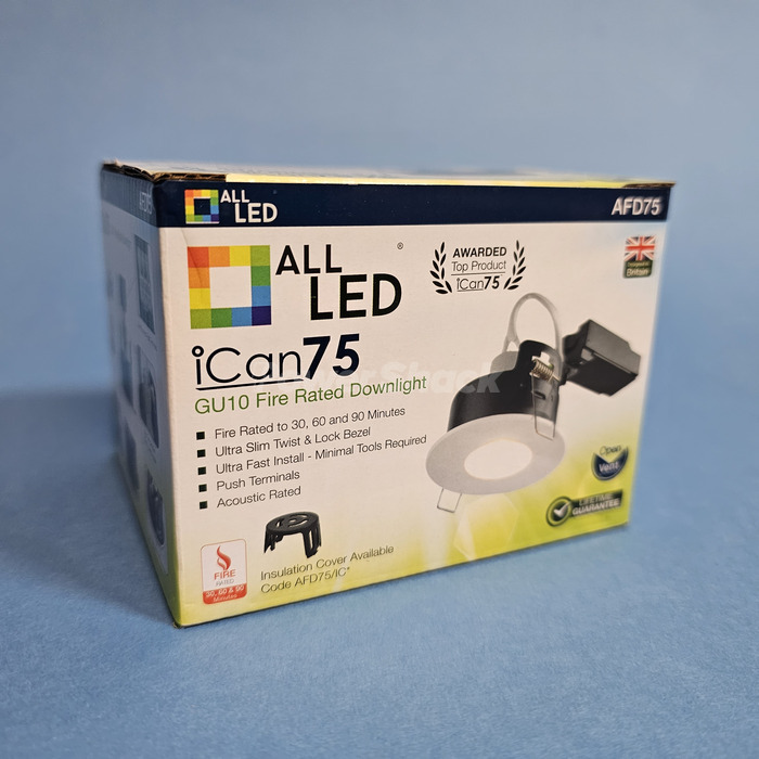 ALL LED iCan 75 Fire Rated GU10 Downlight CAN