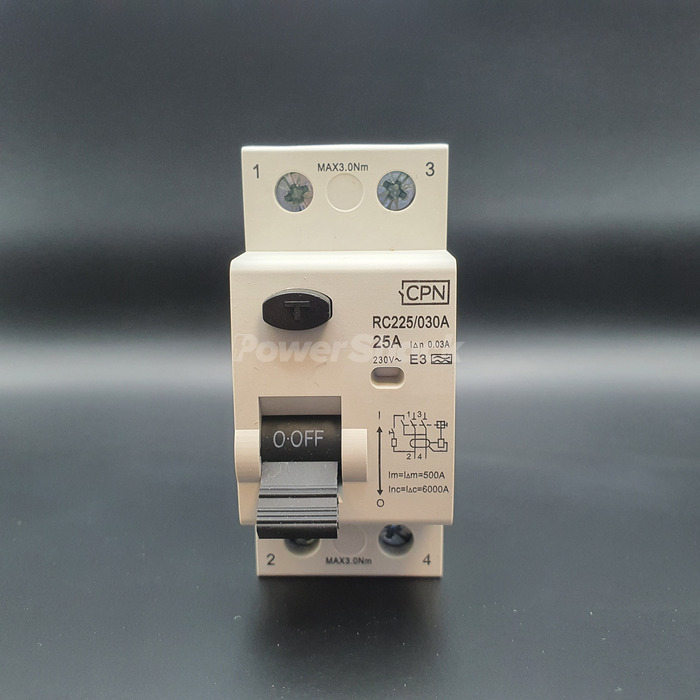 CPN Cudis 2 Pole 30mA Type A RCD