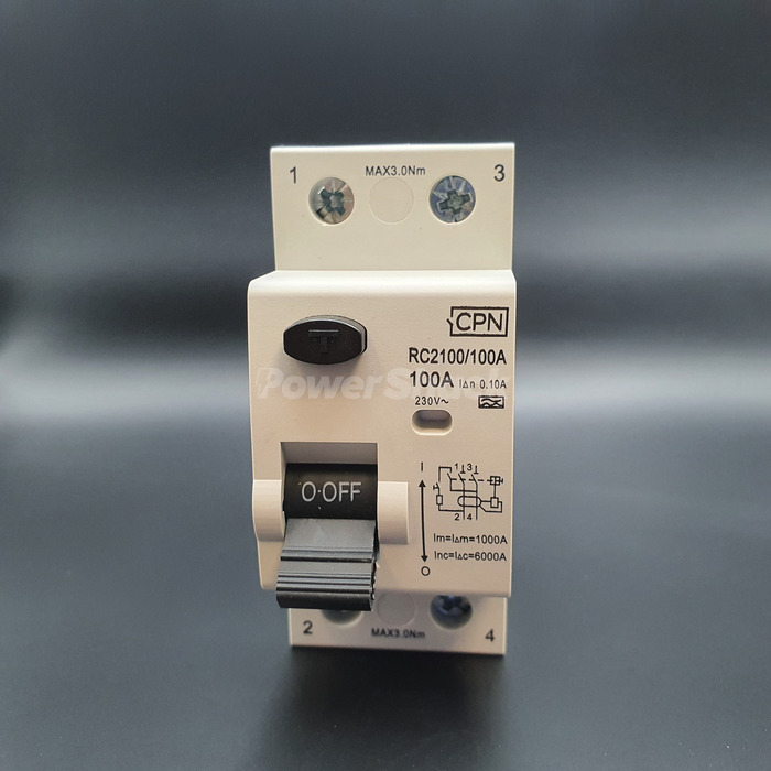 CPN Cudis 2 Pole 100mA Type A RCD