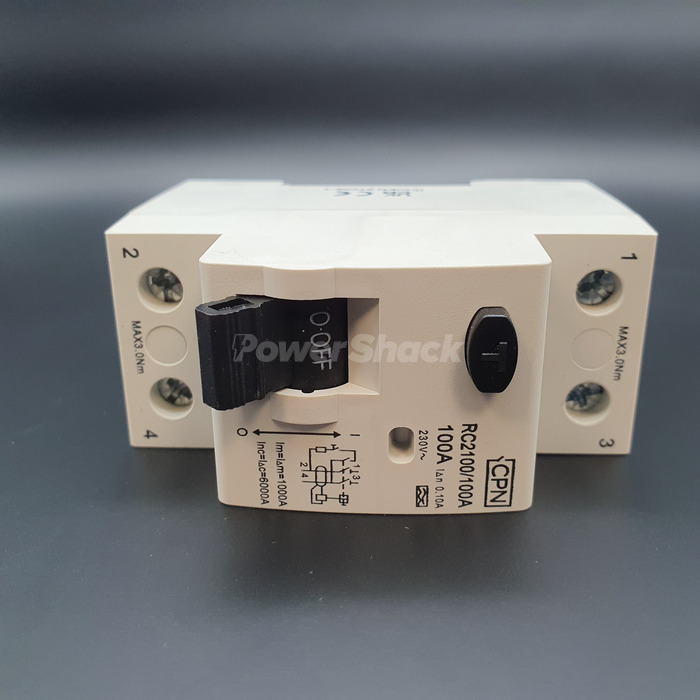 CPN Cudis 2 Pole 100mA Type A RCD