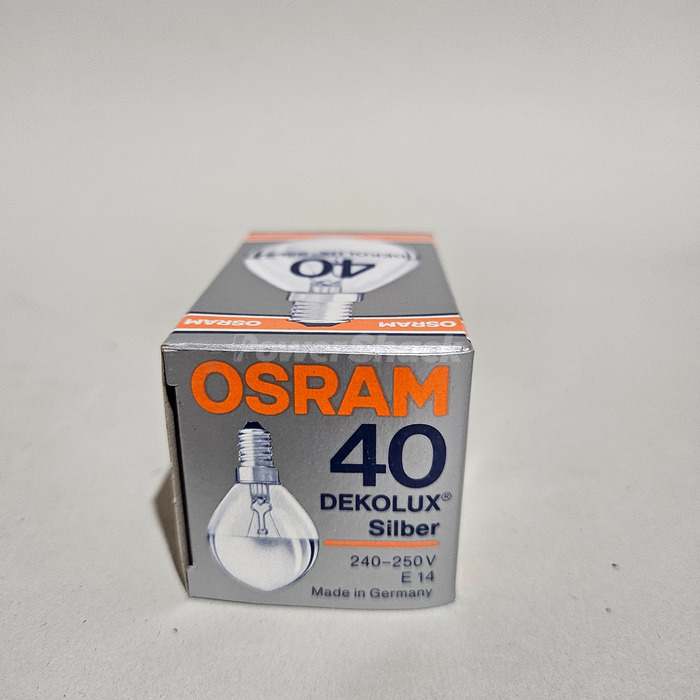 Osram DEKOLUX 40w Silver Crown E14