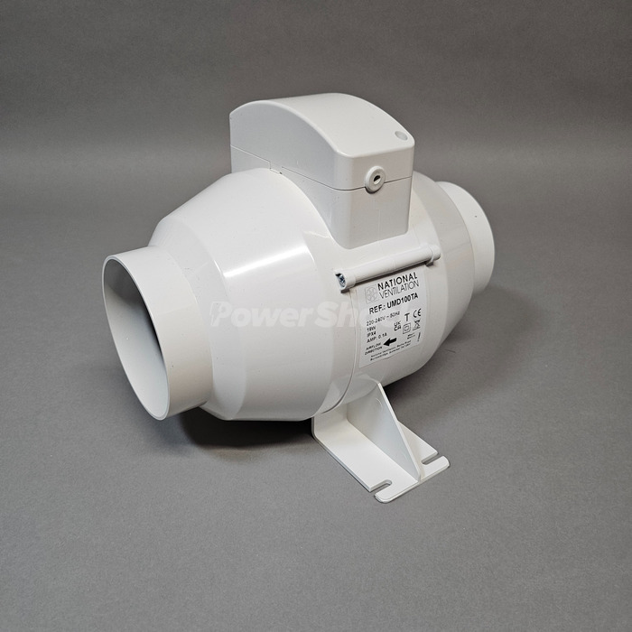 Monsoon Inline Extractor Fan with Timer