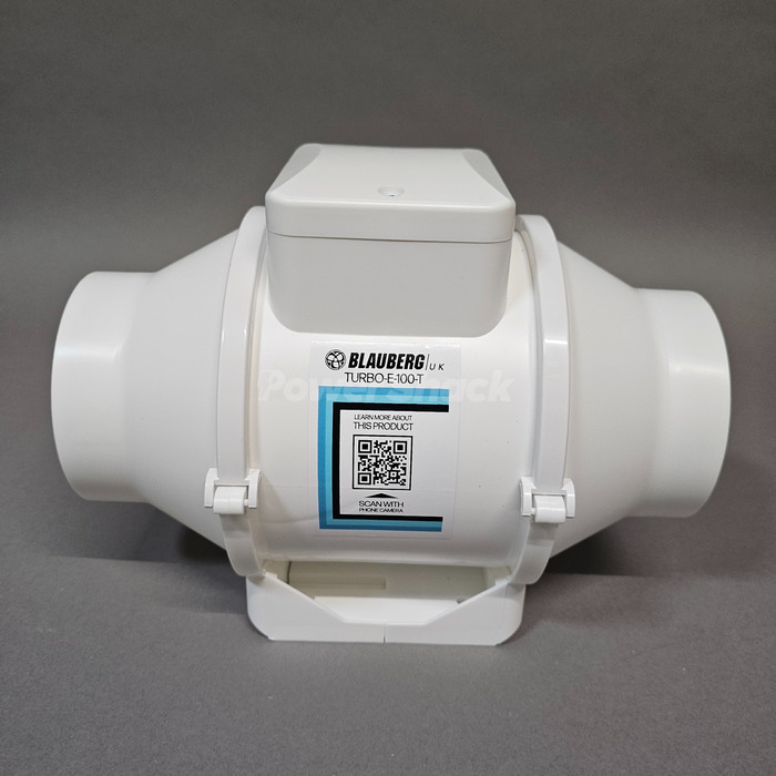 Blauberg In-line Mixed Flow Extractor Fan with Timer