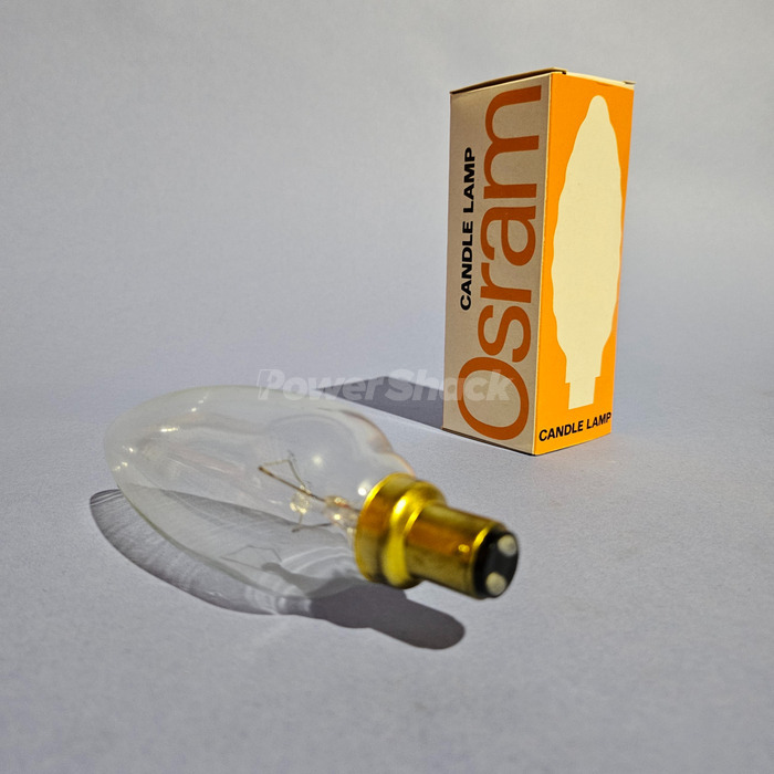 Osram 60W Large Candle Lamp SBC