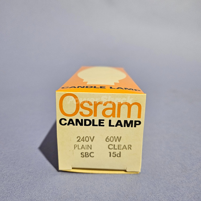 Osram 60W Large Candle Lamp SBC