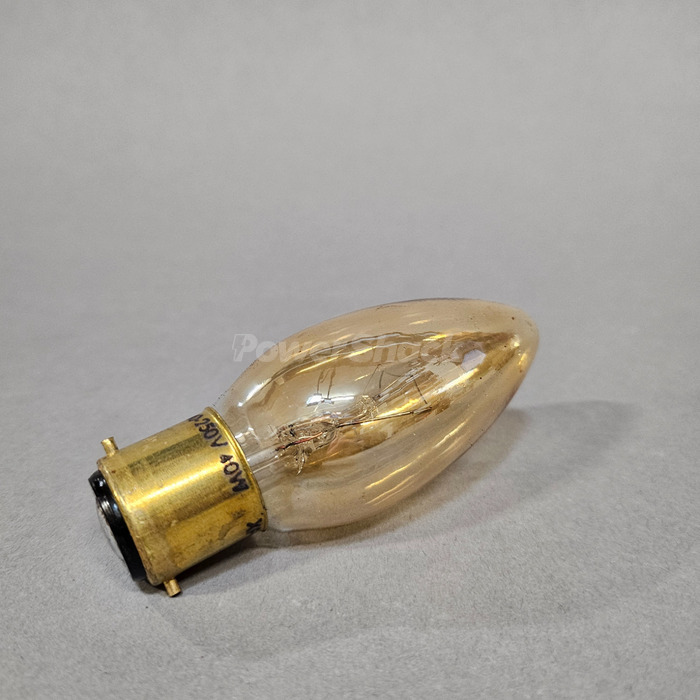 Bell Gold Candle Lamp - B22 - 40W - 35mm