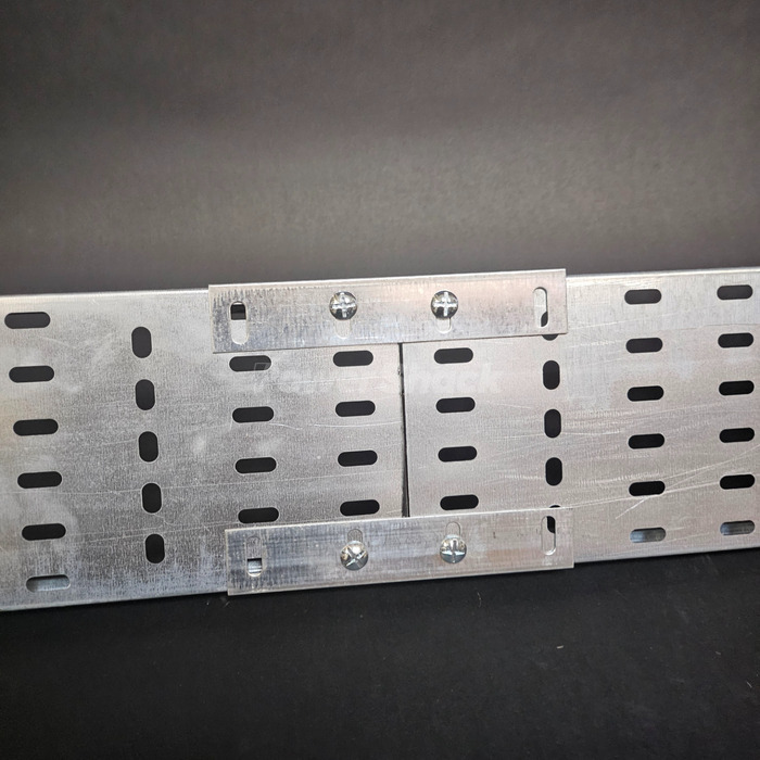 6" (150mm) Medium Duty Galv Cable Tray - 2m + Couplers