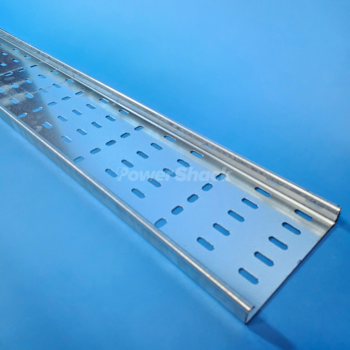 6" (150mm) Medium Duty Galv Cable Tray - 2m + Couplers