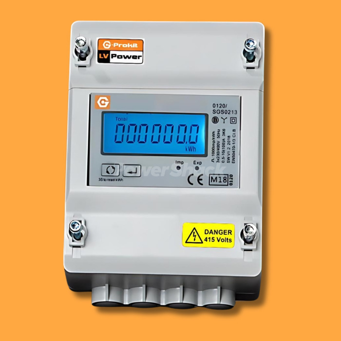 100A 3 Phase Check Meter kWh