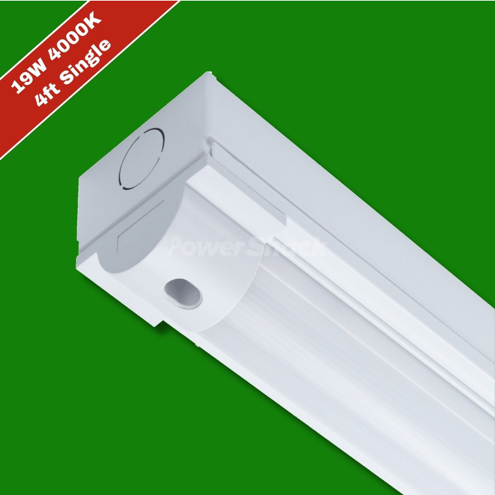 Lumineux Sutton LED Batten 4000K Single - White