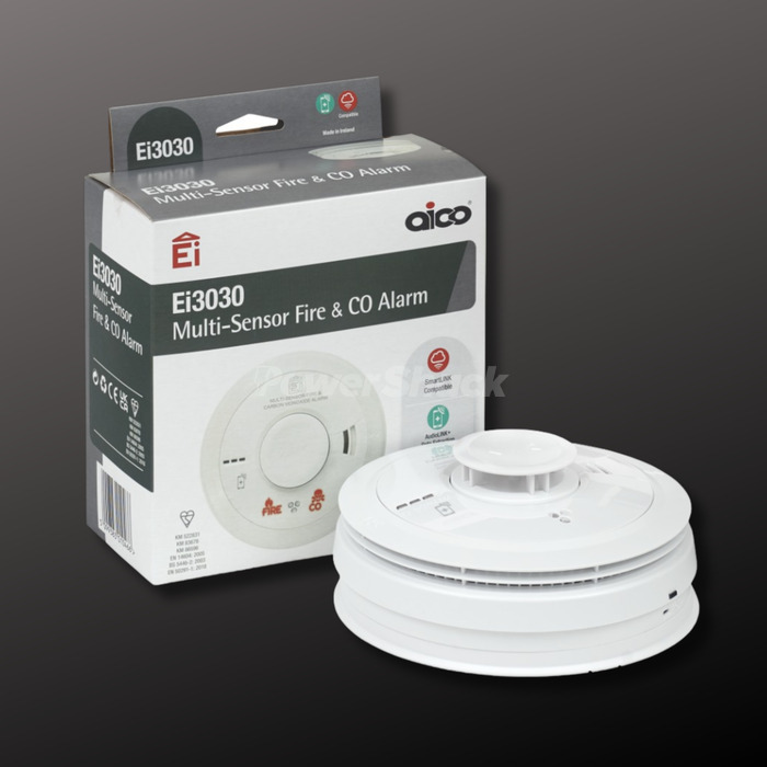 Aico Multi Sensor Fire & Carbon Monoxide Alarm (3000 Series)