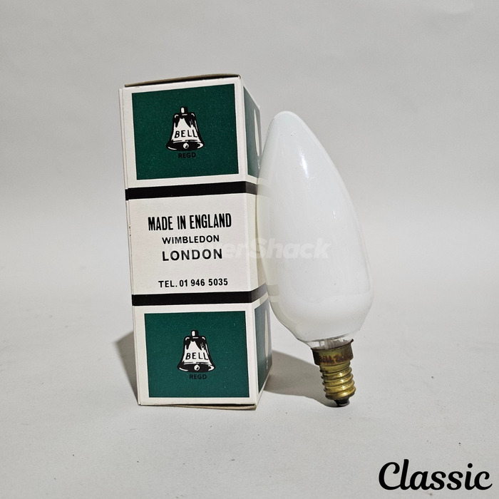 Bell 45mm Opal Candle Lamp - E14 - 60W