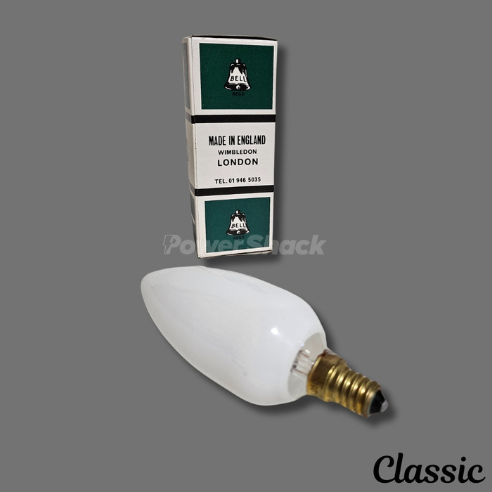 Bell 45mm Opal Candle Lamp - E14 - 60W