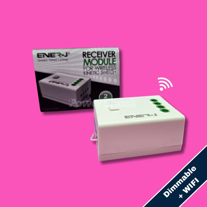 ENERJ ON / OFF Kinetic Wireless Receiver - Dimmable + WIFI