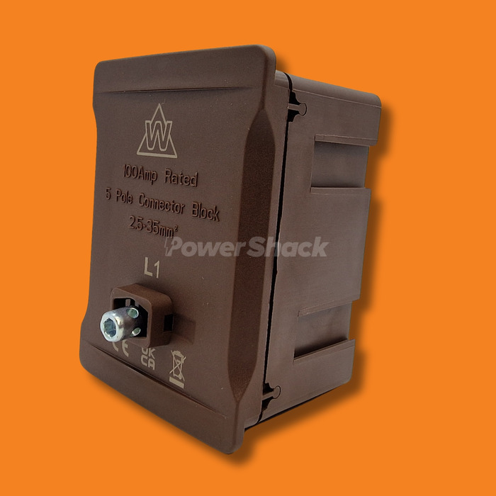 GPRO - 100amp 5 Way Terminal Block