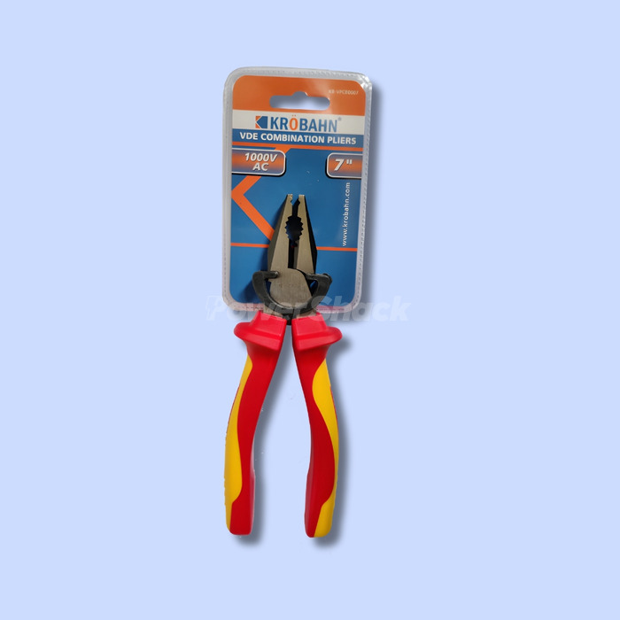 Krobahn VDE Combination Pliers - 7"