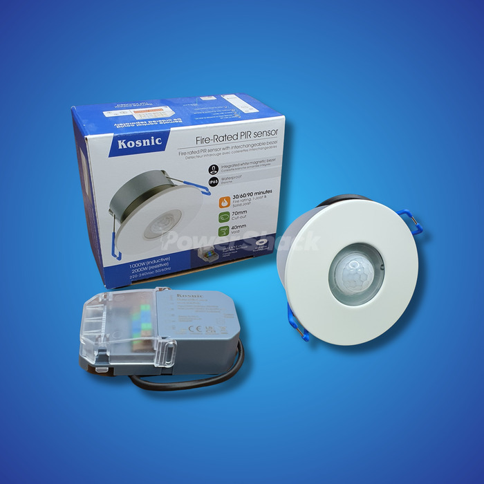 Kosnic Recessed Mauna PIR Sensor