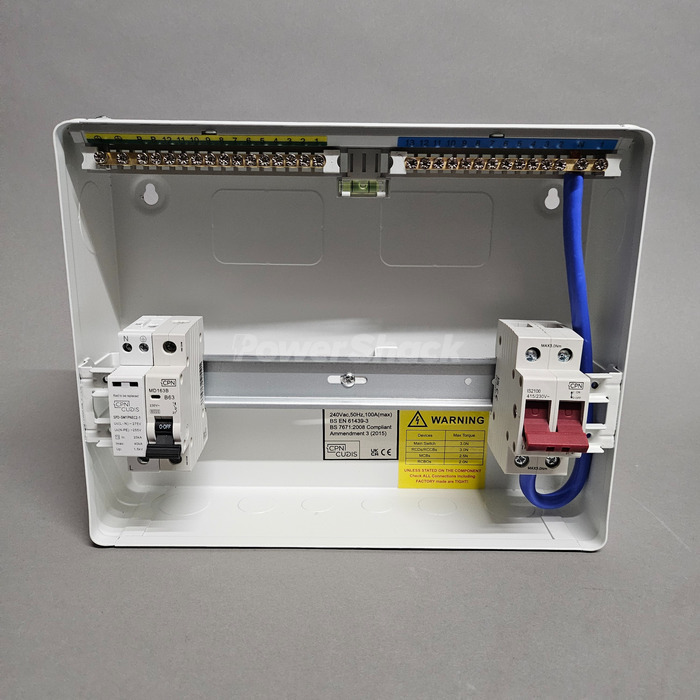 CPN Titan LUMO 10 Useable Way Consumer Unit - Power Shack