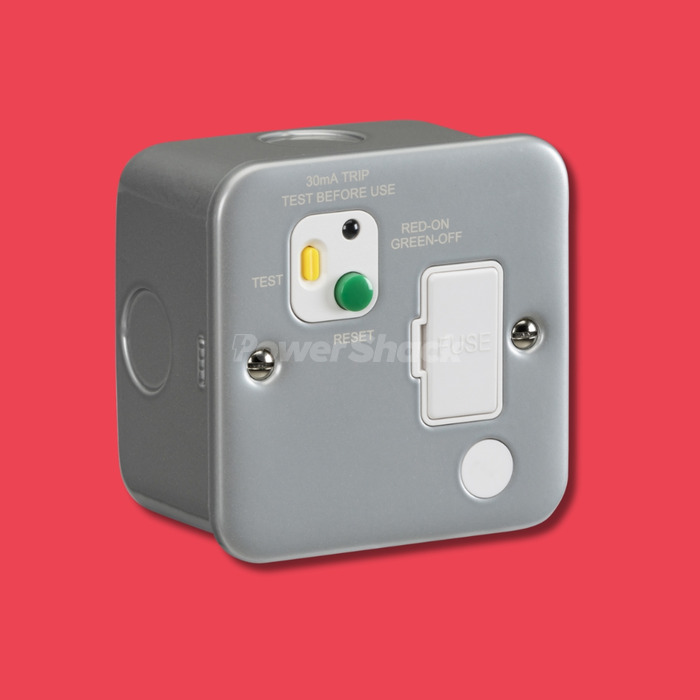 Knightsbridge 13A RCD Fused Spur Unit (Type A) - 30mA