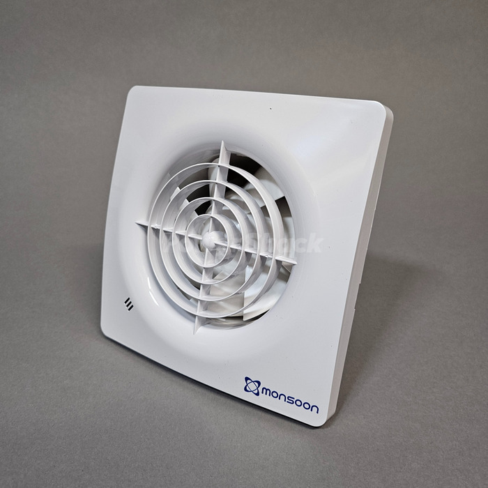 Monsoon Zone 1 Silent 4" Extractor Fan with Timer