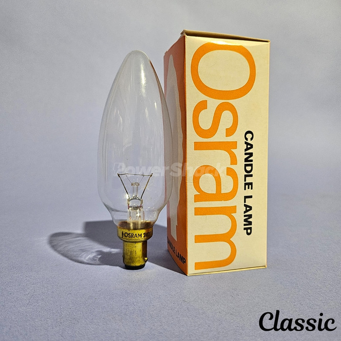 Osram 60W Large Candle Lamp SBC