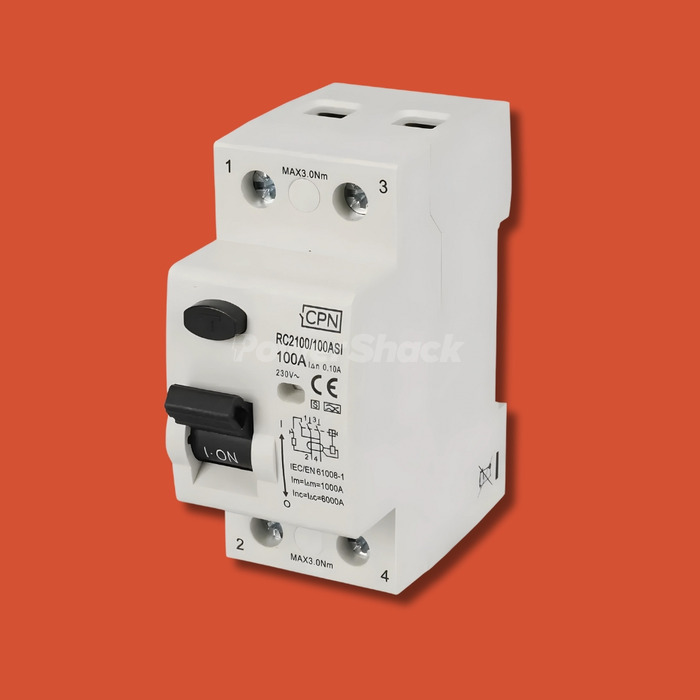 CPN Cudis 2 Pole 100mA Type A Time Delay RCD