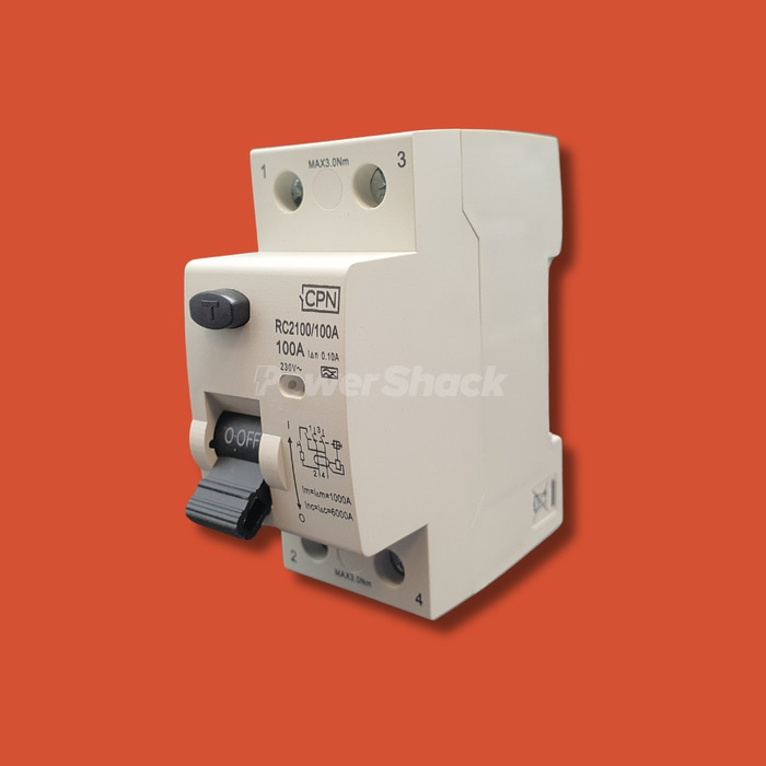 CPN Cudis 2 Pole 100mA Type A RCD