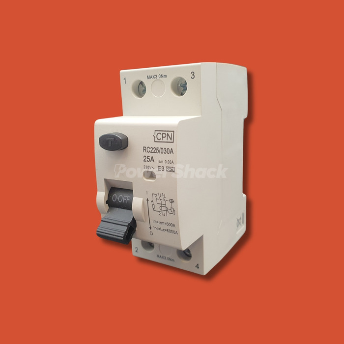 CPN Cudis 2 Pole 30mA Type A RCD