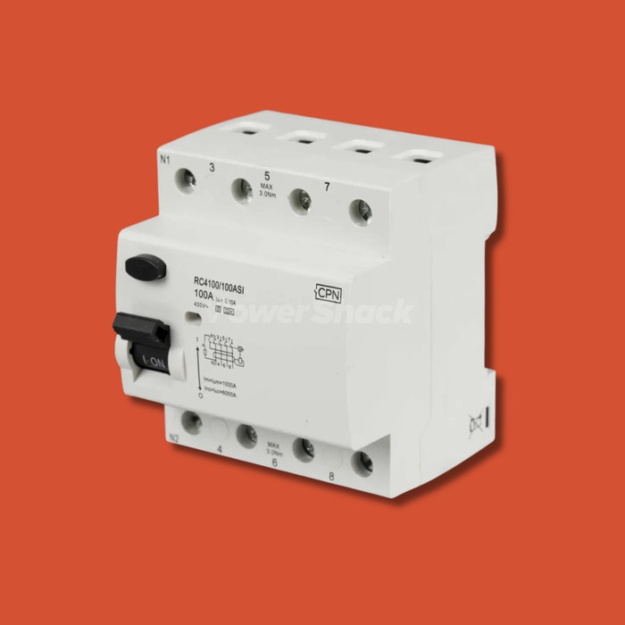 CPN Cudis 4 Pole 100mA Type A Time Delay RCD