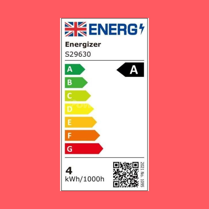 Energizer A Rated LED Elite GLS B22 Filament Lamp 806lm 3.8W = 60W