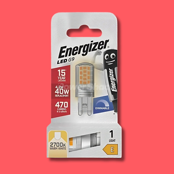 Energizer 4.2W Dimmable LED G9 Lamp