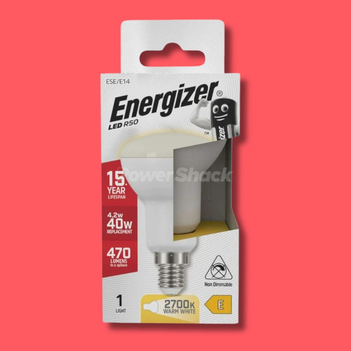 Energizer LED R50 Reflector Spot - 2,700K (Warm White)