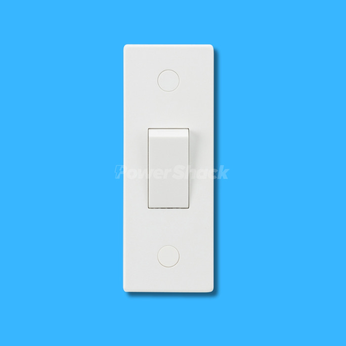 Knightsbridge Square Edge 10AX 1G 2-Way Architrave Switch