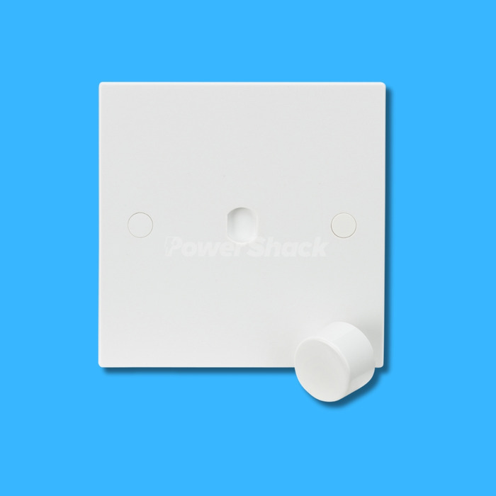 Knightsbridge Dimmer Plate with Matching Dimmer Cap