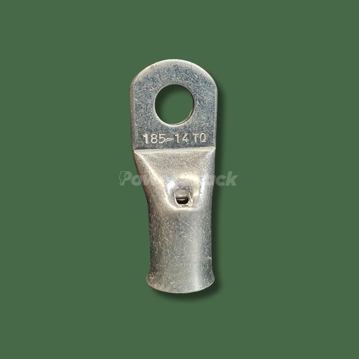 185mm Copper Crimp Lug - 14mm Stud