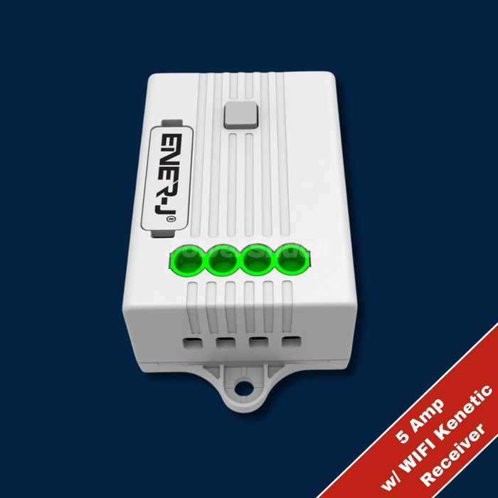 ENERJ On / Off + WIFI Wireless Receiver for kinetic switches - Non-Dimmable