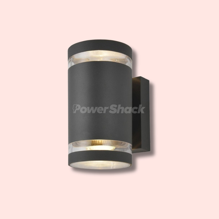 Forum Lighting Lens Up & Down GU10 Wall Light Anthracite IP44