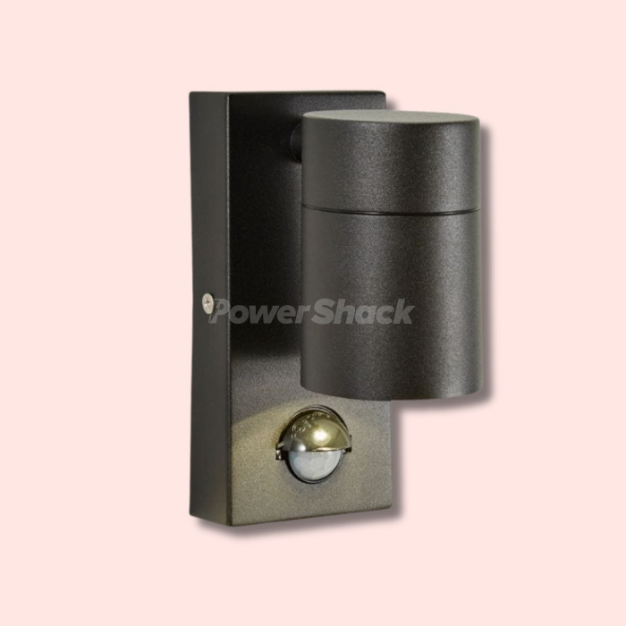 Forum Lighting Leto Fixed Wall GU10 Downlight with PIR IP44