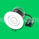 Bell 7W Firestay LED CCT Dimmable Centre Tilt Downlight 40° - Tilt - Tool Free